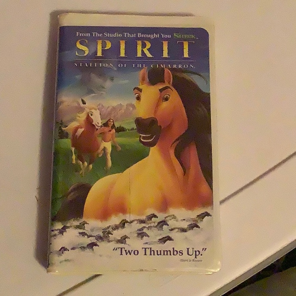 VINTAGE VHS SPIRIT HORSE MOVIE